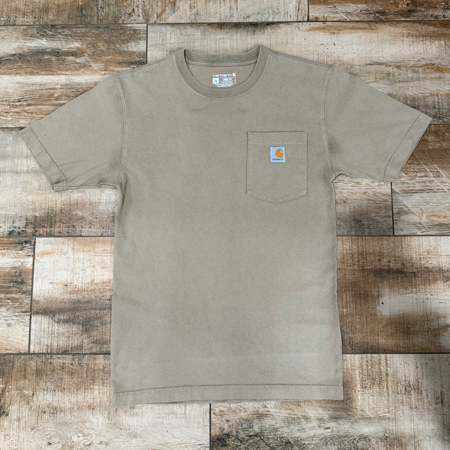 Beige Carhartt Shirt