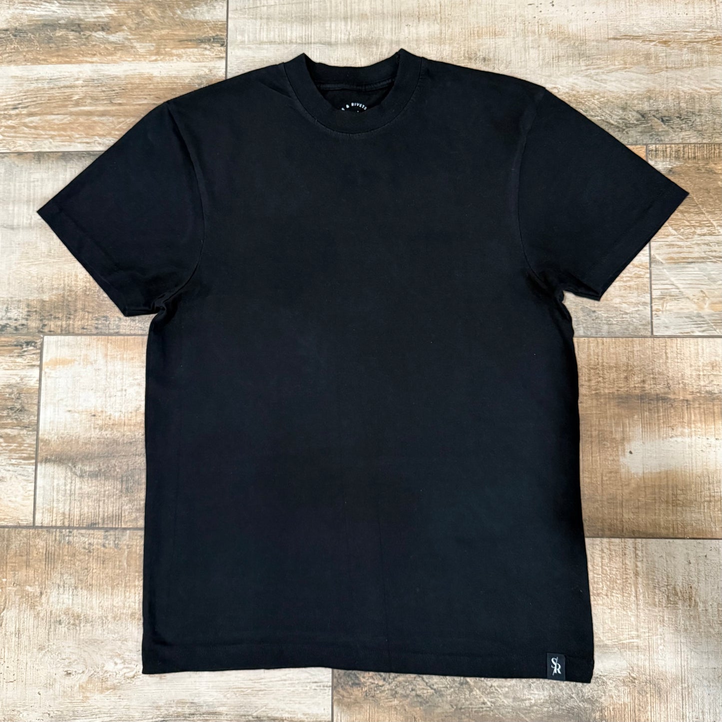 Black Stitches & Rivets Shirt