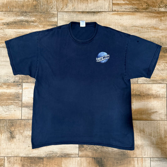 Vintage Blue Gildan Blue Moon Shirt