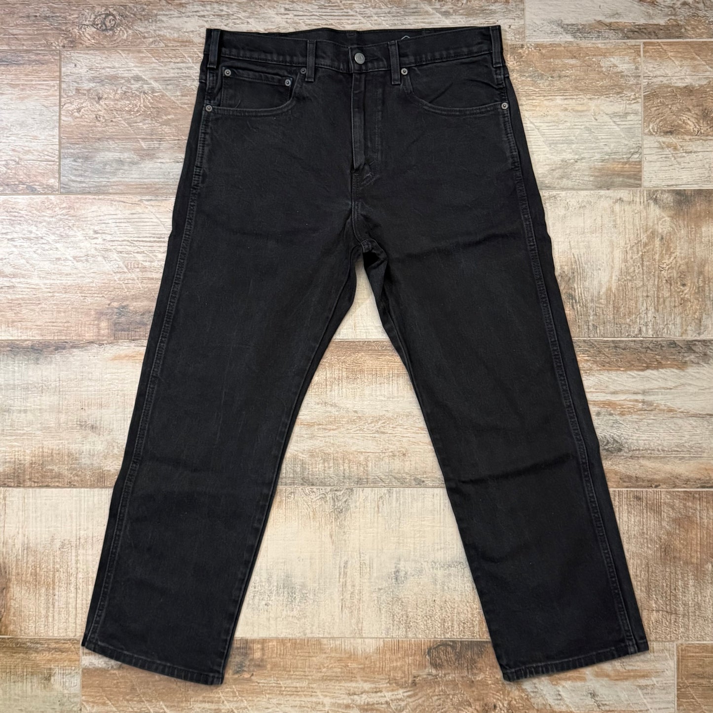 Black Levi Western Fit Jeans