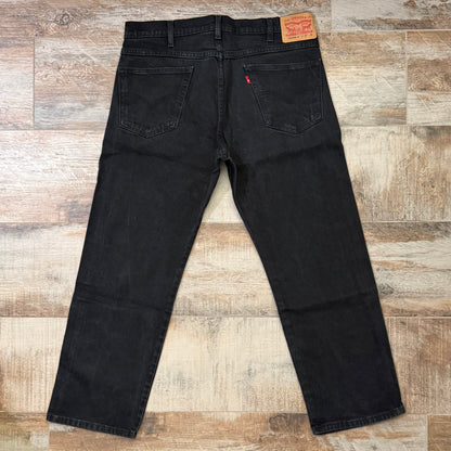 Black Levi Western Fit Jeans