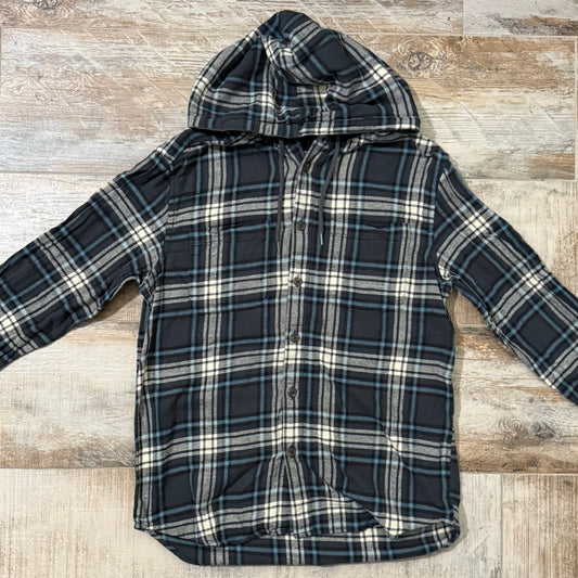 Old Navy Hooded Button-Up