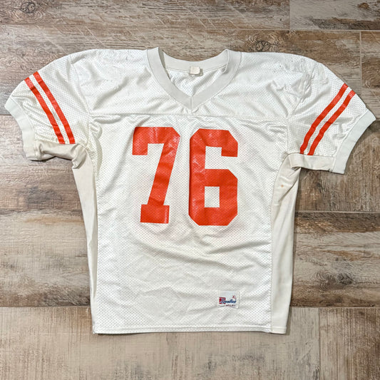 White & Orange Speedline Jersey