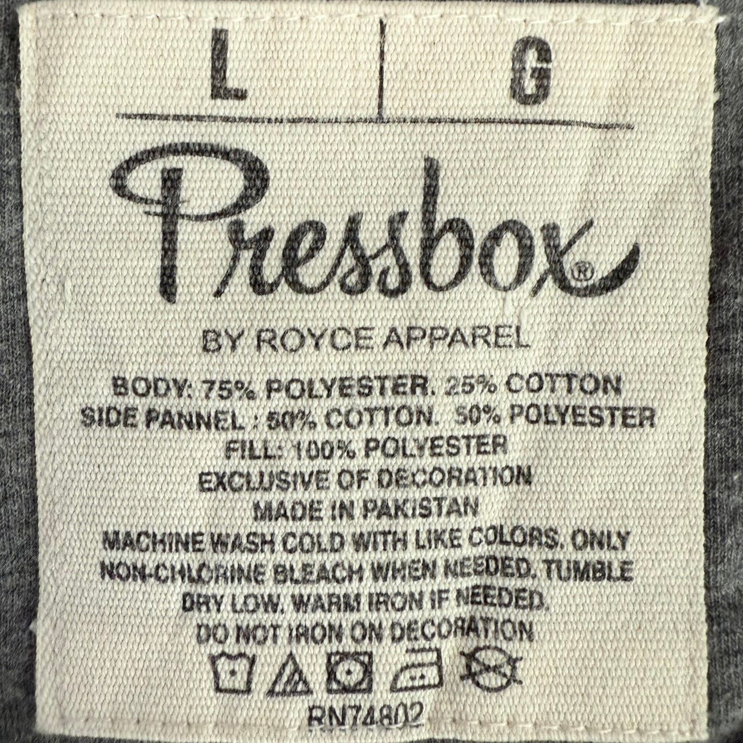 Grey Pressbox Tennessee Sweatshirt