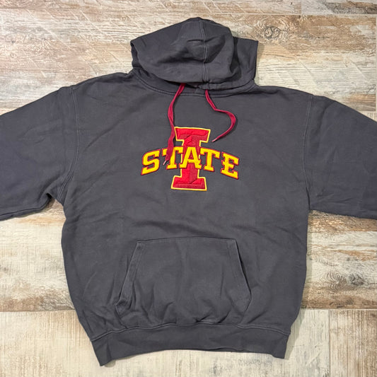 Grey Stadium Iowa State Hoodie