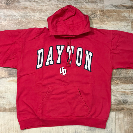 Red OVB University Of Dayton Hoodie
