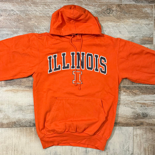 Orange MV University of Illinois Hoodie