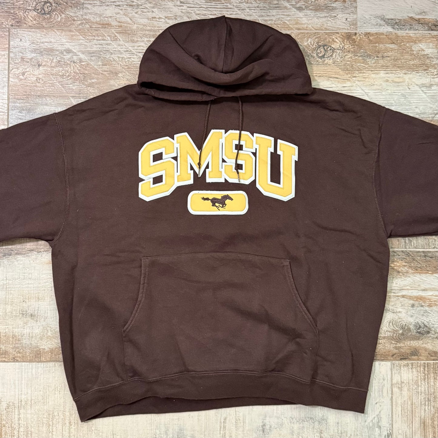 Brown Champion SMSU Hoodie