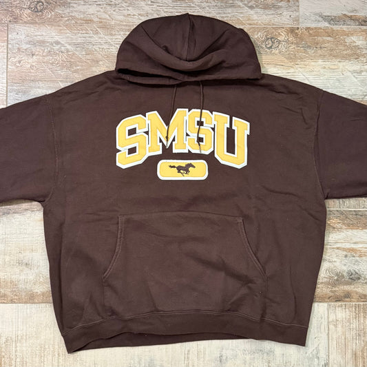 Brown Champion SMSU Hoodie