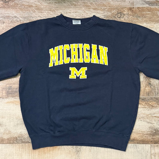 Navy Stadium University Of Michigan Sweatshirt